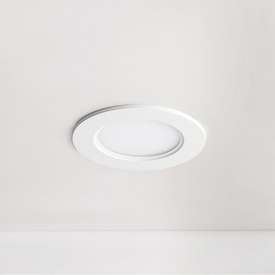 6W ronde LED downlight met aanpasbare kleurtemperatuur - Ø120mm