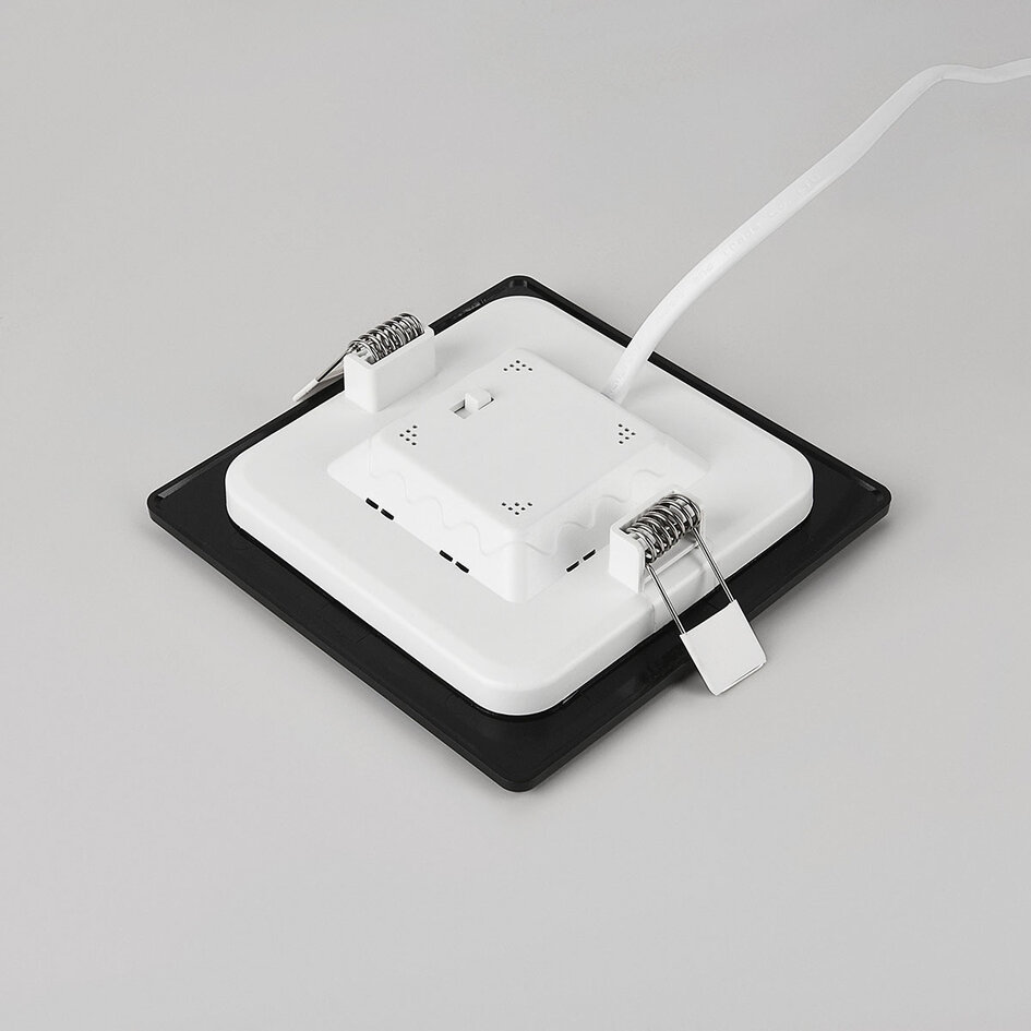 6W vierkante downlight met aanpasbare kleurtemperatuur - 120 x 120 mm