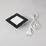 6W vierkante downlight met aanpasbare kleurtemperatuur - 120 x 120 mm