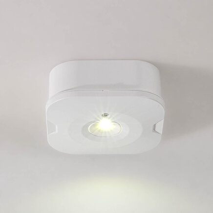 Opbouw noodverlichting spot - LX008