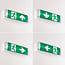 3 watt noodverlichting met transparante kap, OTG-KL-1 - 6000K