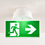 In- en opbouw noodverlichting LXL-MM
