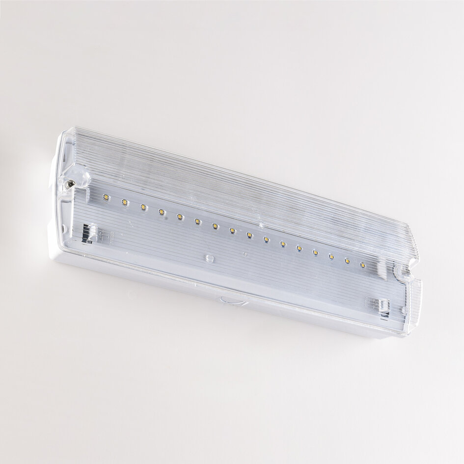3 watt noodverlichting met transparante kap, OTG-KL-5 - 3000K