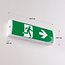 3 watt opbouw noodarmatuur met melkwitte kap, OTG-KL-3 - 4000K