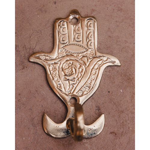 Wandhaak Hamsa goud M Wandhaak Hamsa goud M