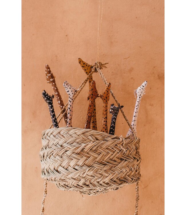 Zeegras mand 3-laags