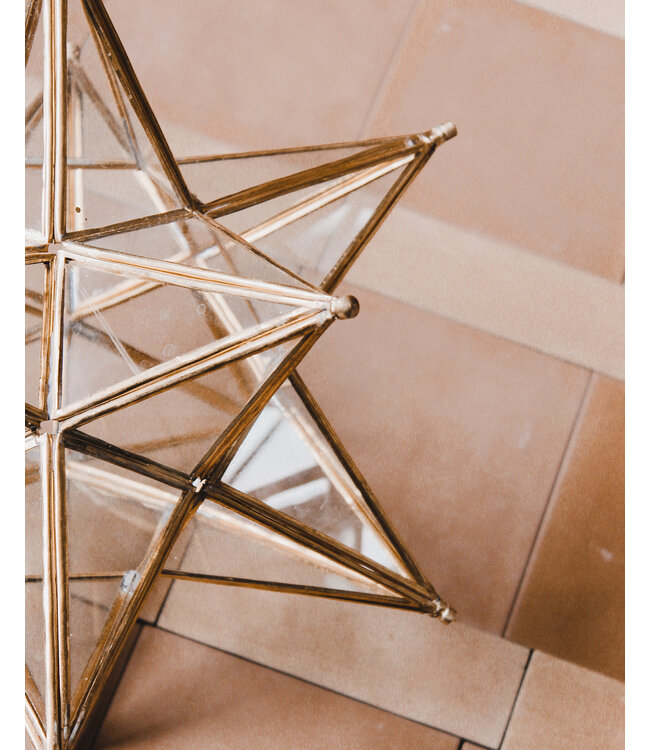 PRE-ORDER! Messing lamp ster | M