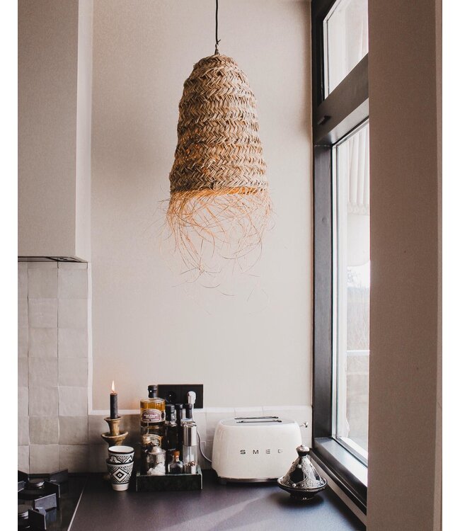 Lampenkap zeegras | cilinder