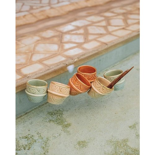 Chabi Chic Mok marsala | goud Chabi Chic Mok marsala | goud