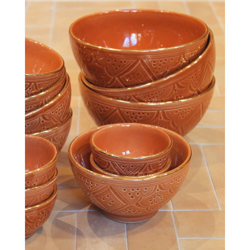 Chabi Chic SOLD OUT! Schaaltje Marsala | Goud XS - S - M Chabi Chic SOLD OUT! Schaaltje Marsala | Goud XS - S - M