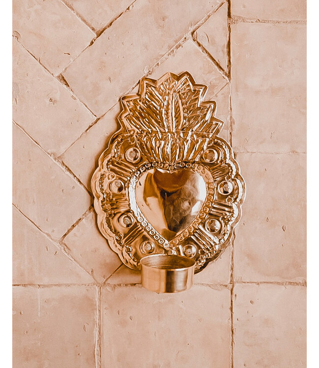 Club Nomad Waxinelichthouder Milagro Heart