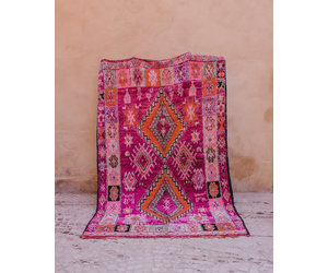 Op de een of andere manier Pastoor droefheid Handgemaakte vintage Boujaad vloerkleed uit Marokko | Club Nomad - Club  Nomad