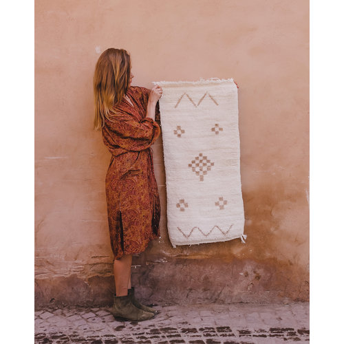 SOLD OUT! Beni Ouarain vloerkleed (107x50 cm) SOLD OUT! Beni Ouarain vloerkleed (107x50 cm)