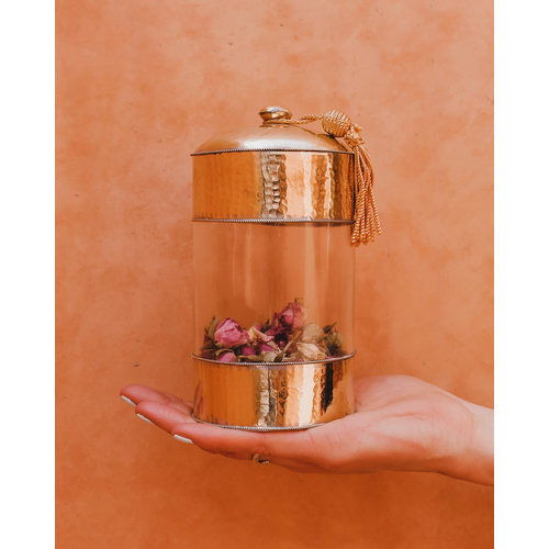 SOLD OUT! Glazen opbergpot L SOLD OUT! Glazen opbergpot L