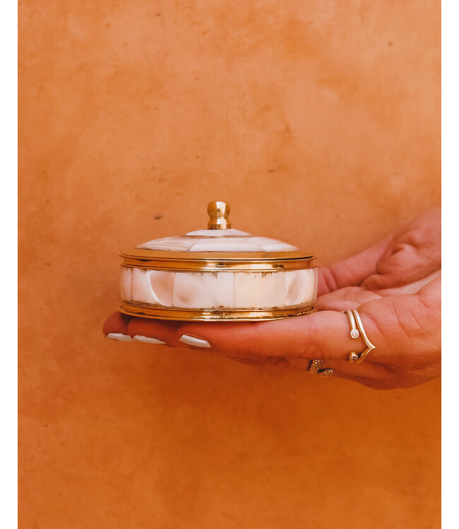 Messing opbergdoosje | 4 varianten