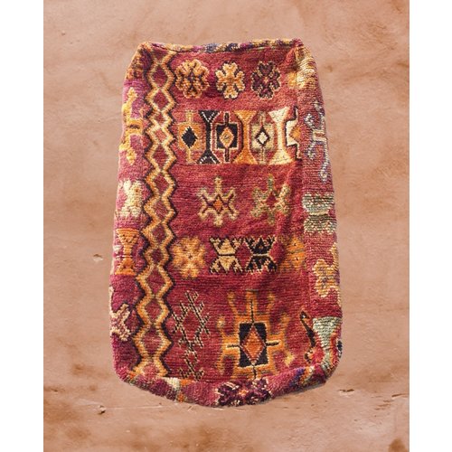 Vintage Boujaad poef L Vintage Boujaad poef L