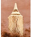 Lampenkap raffia | triangle fringe