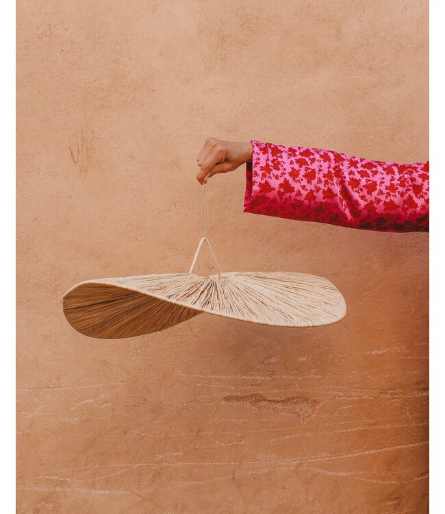 Lampenkap raffia | boog