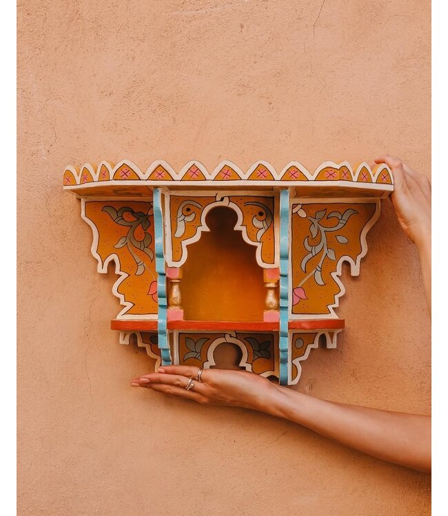 Beschilderd wandkastje M |  multicolor