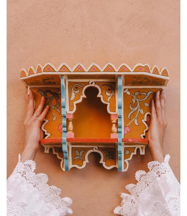 Beschilderd wandkastje M |  multicolor