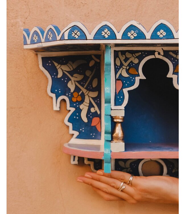 Beschilderd wandkastje M |  multicolor