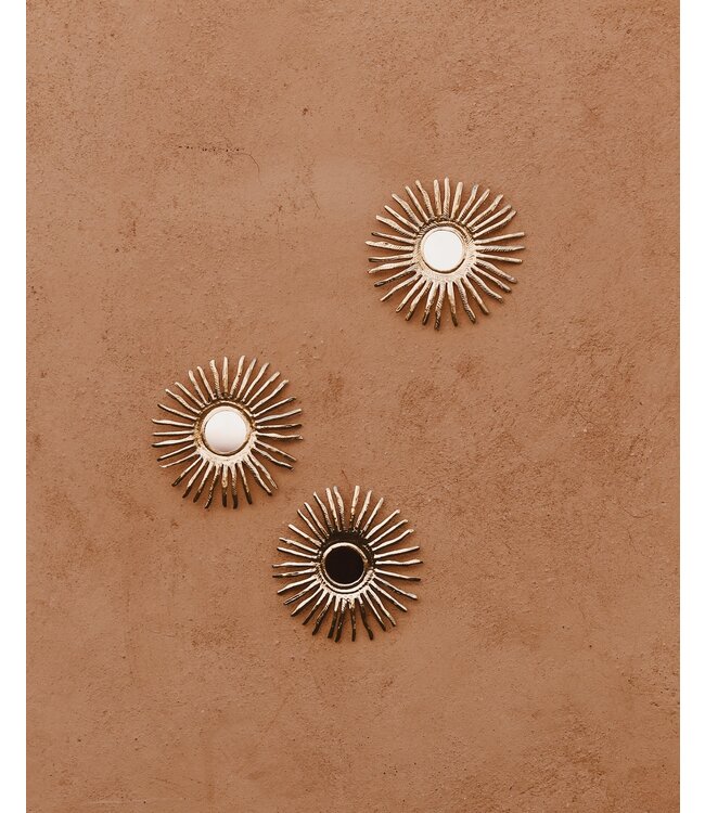 Spiegel messing zon | 1