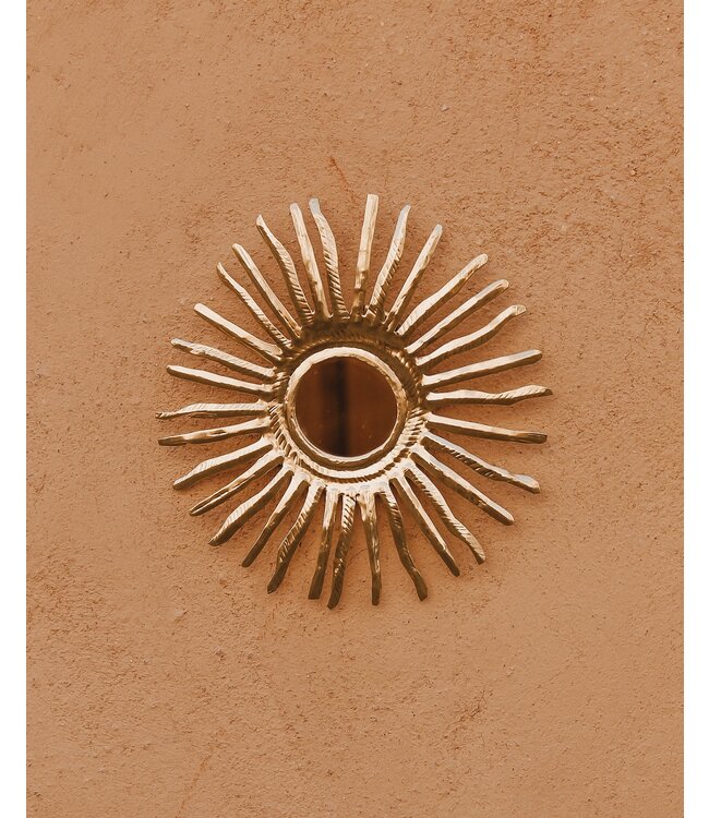 Spiegel messing zon | 1