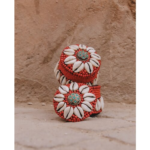 Opbergdoosje met cowrie schelpen | XS Opbergdoosje met cowrie schelpen | XS