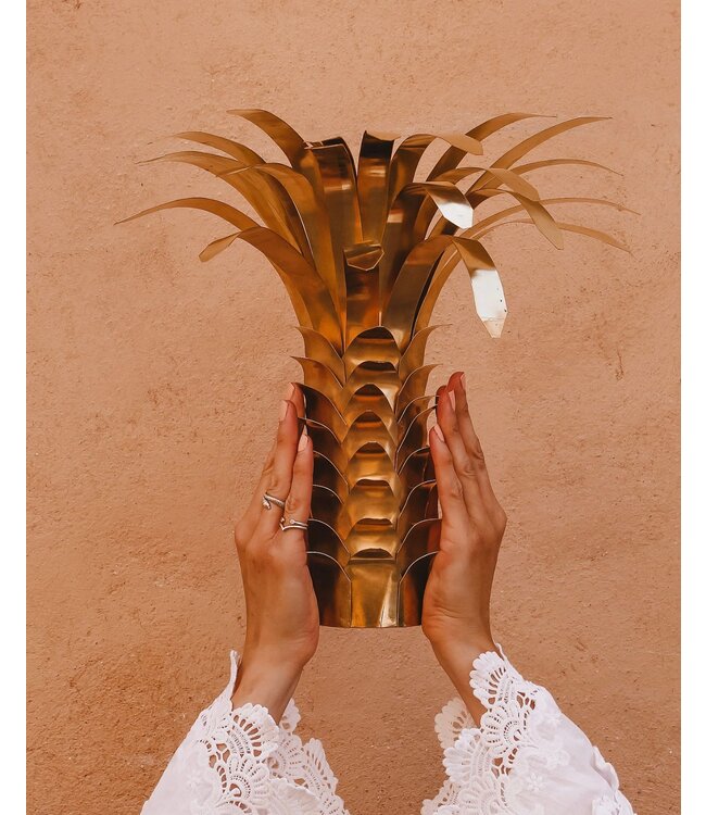 Wandlamp messing | Palmtree