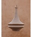 Crochet lampenkap triangel S, M & L | beige/licht taupe
