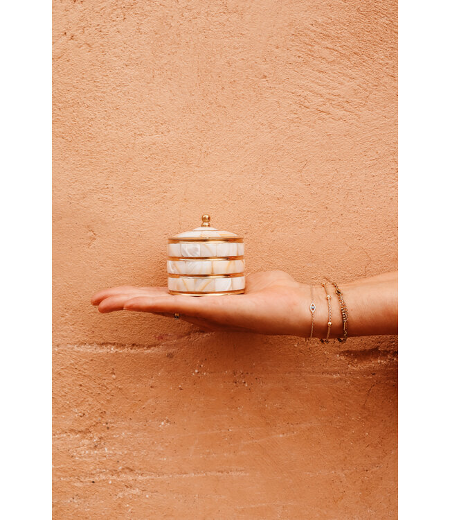 Messing opbergdoosje | 4 varianten