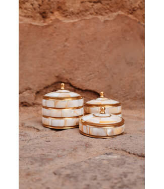 Messing opbergdoosje | 4 varianten