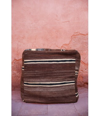 Vintage Kelim poef - 9