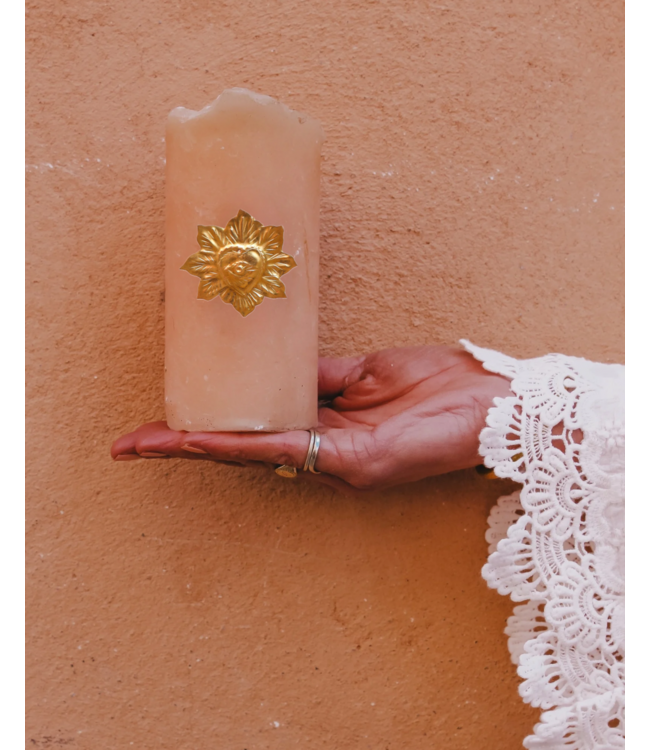 Messing kaarsen pins Milagro Heart | 3 varianten