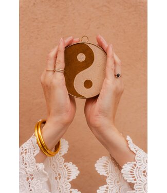 Club Nomad Zelliges wandtegel Yin Yang | caramel