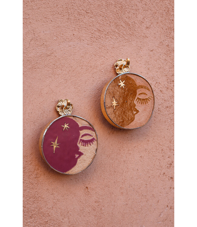 Club Nomad Zelliges wandtegel Maan | Caramel