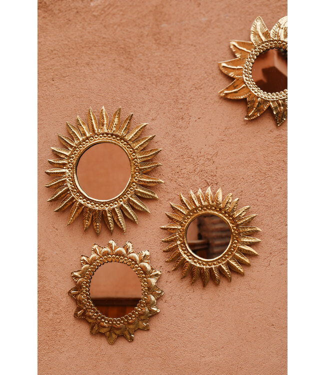 Spiegel messing zon | 5 | M & L