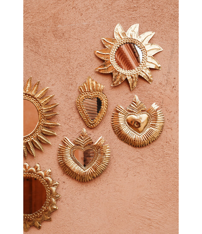 Spiegel messing zon | 4