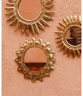 Spiegel messing zon | 4