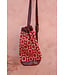 Crossbody tas brocade M | Oranje