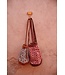 Crossbody tas brocade S & M | Oudroze