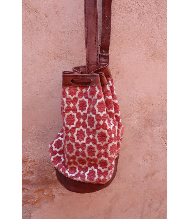 Crossbody tas brocade S & M | Oudroze