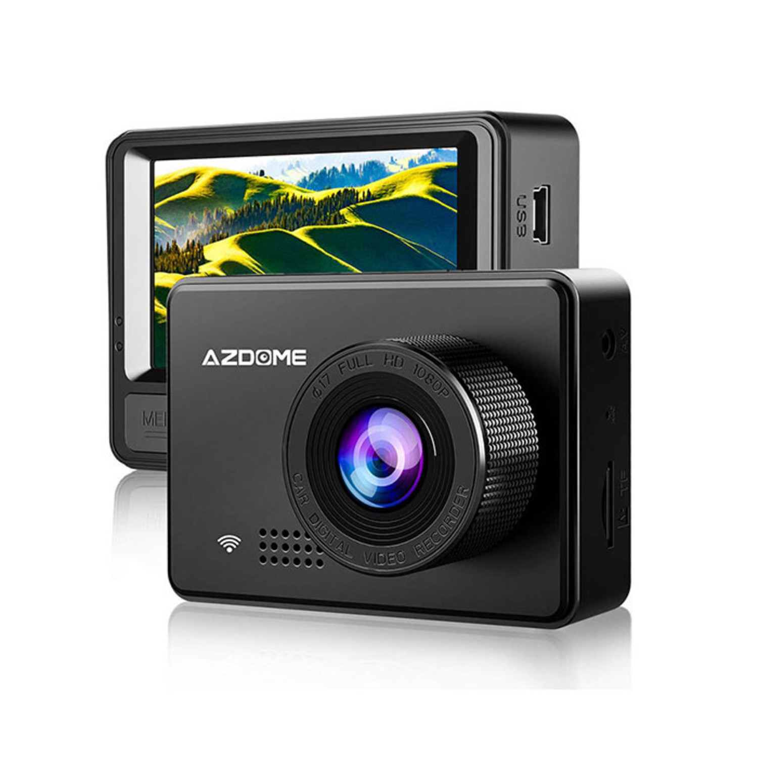 Middellandse Zee Verbeteren hoogte AZDome M08 Wifi FullHD dashcam - Dashcamdeal | Europe's dashcam store