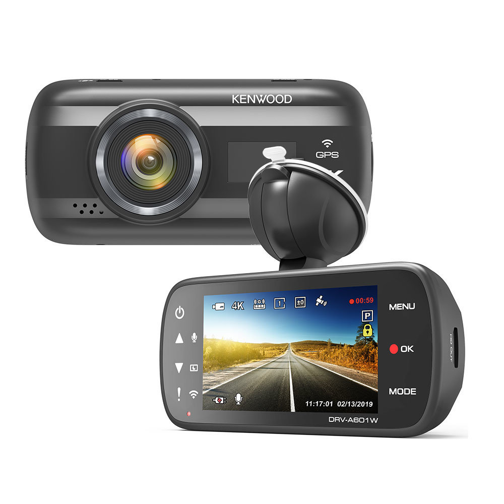 4K dashcam Europe\'s KENWOOD store Wifi dashcam | Dashcamdeal 64gb GPS DRV-A601W -