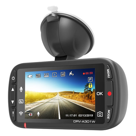 store - dashcam | KENWOOD Full HD Wifi GPS dashcam 16gb Dashcamdeal Europe\'s DRV-A301W