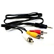 Dashcamdeal Dashcam AV cable 70cm Dashcamdeal Dashcam AV cable 70cm