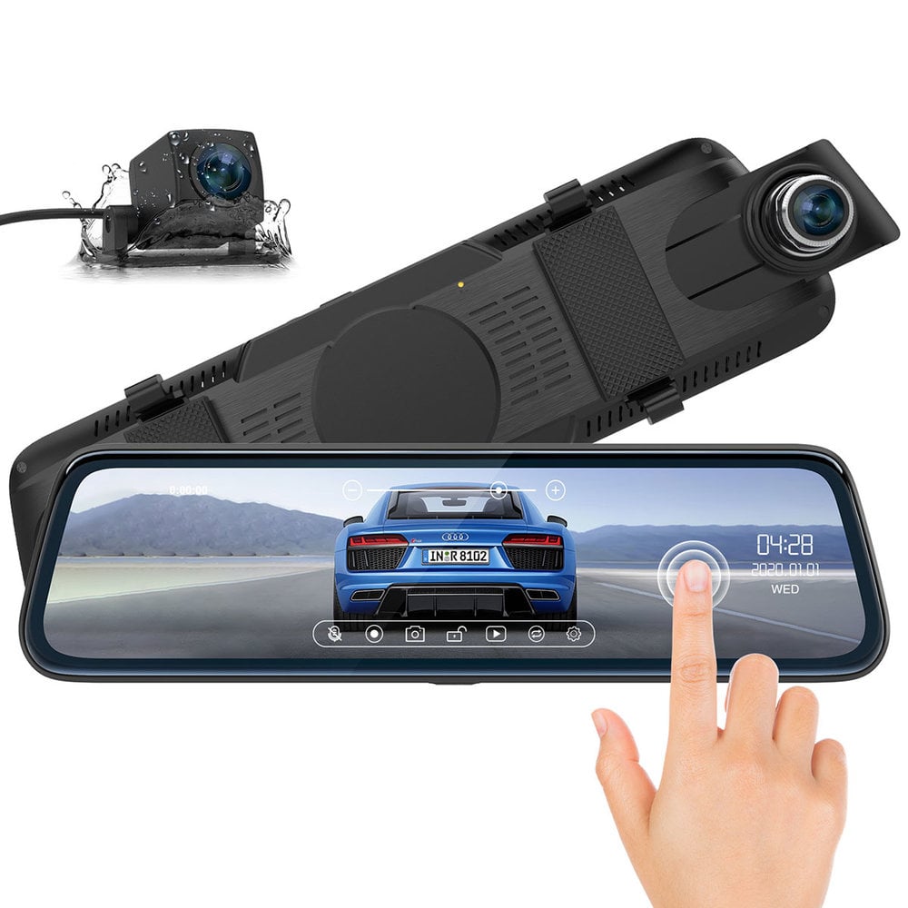 ThiEye Carview 2 32gb 2CH Full Mirror Touch dashcam - Dashcamdeal