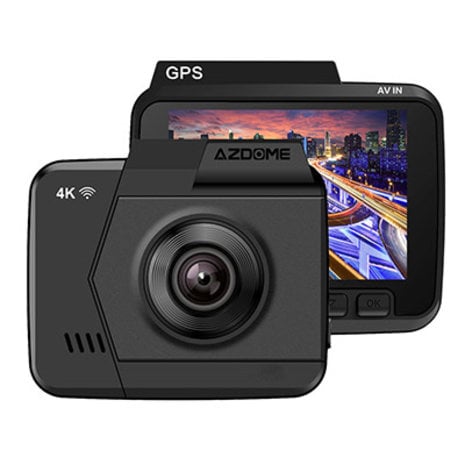 AZDome M06 4K 1CH Wifi GPS dashcam - Dashcamdeal