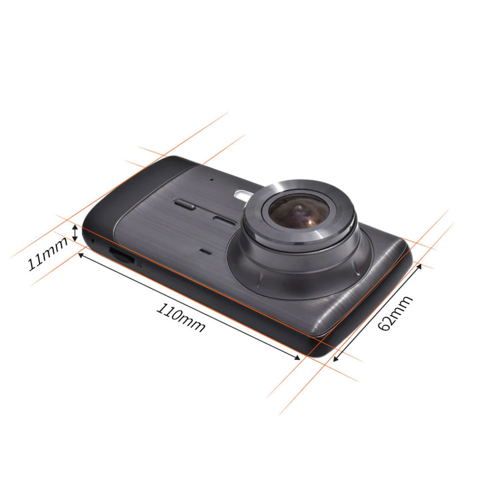 car dash cam 1296p 4.0 inch