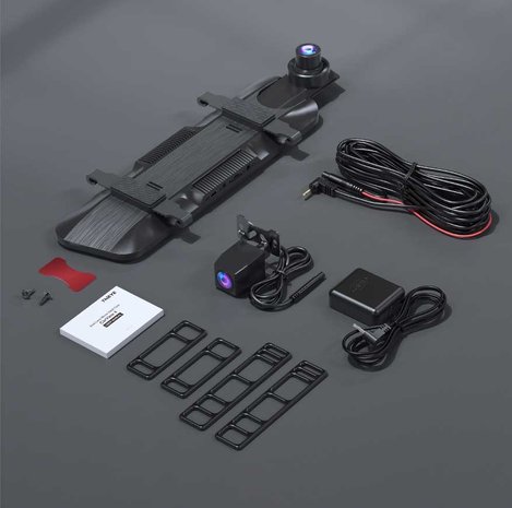 Dashcam Rétroviseur ThiEYE Carview 4 - 4K Écran Tactile 10 Avant (via  Coupon - vendeur tiers) –